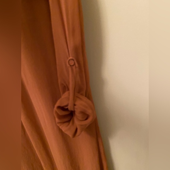 RARE Vintage Wilfred 100% silk sheer dress/shirt. Size x-small. - Picture 3 of 9